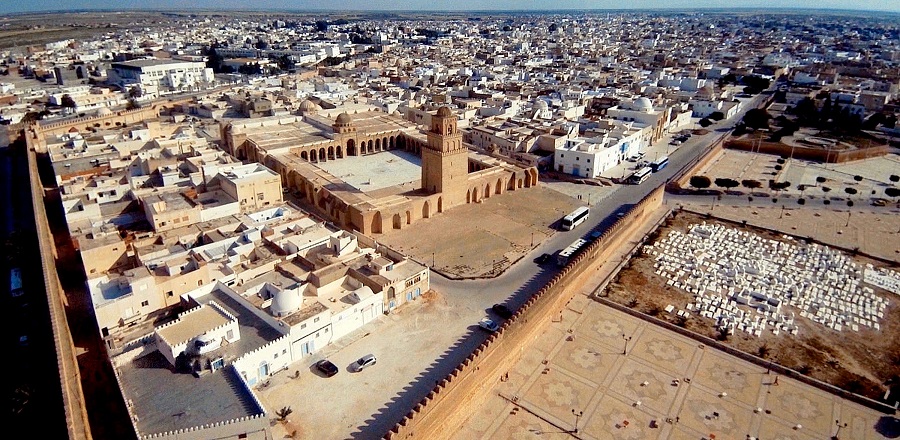 Kairouan, carrefour commercial